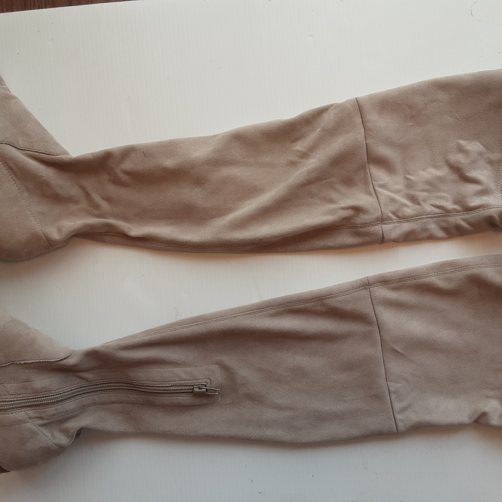 Gianni Bini Tan Over the Knee Boots